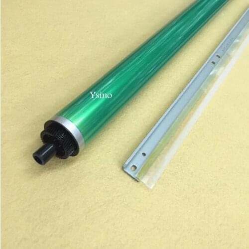 4 Sets / Lot Compatible Long Life Cylinder Bizhub C353 Drum+Cleaning Blade For Konica Minolta C203 C253 C353 C210 C200 Drum Kit