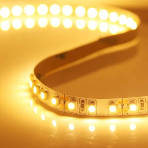 Free Shipping Nonwaterproof and waterproof 12v and 24v 120leds SMD3528 LED flexible Strip for light box 5m/roll , 50m/lot
