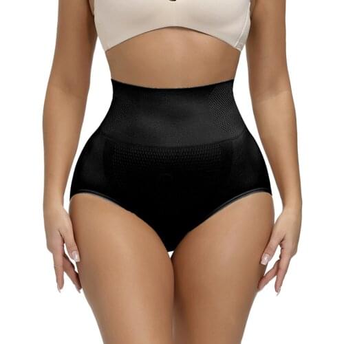 Hip Lifting High Waist Seamless Abdomen Panties For Women Elastic Body Sculpting Underwear Waist Control Safety Leggings
