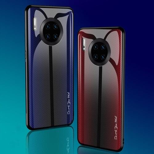 For Xiaomi Pocophone X3 NFC Case Luxury Hard Tempered glass Gradient protective back cover case for xiaomi poco x3 x3nfc F2 Pro