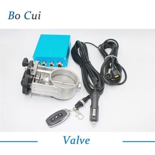 Newest Style 2.5" Exhaust Valve Flap Control +Electric Control Box For Exhaust Catback Downpipe Multi size