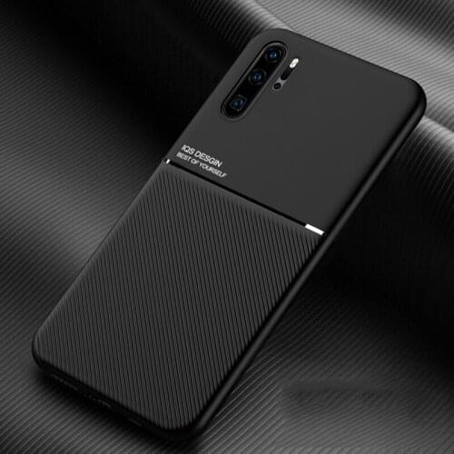 Leather Texture skin Matte Cases For Huawei P30 P20 Pro Mate 20 30 Lite Protective Cover For Y9 Prime P Smart Z 2019 Phone cover