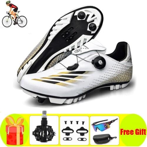 MTB Cycling Shoes Self-locking Sneakers Men Women Mountain Bike Shoes Bicycle Shoes Ultralight Cycling Bicicleta Carretera