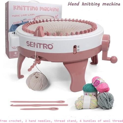 22/40/48 Needle Knitting Machine Sewing Material Accessories Loom Needlework Kit Tools Circular To knit Weaving DIY Threader