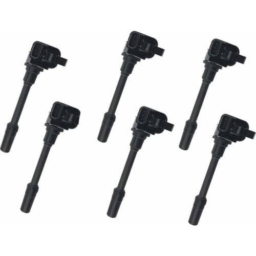 Set Of 6 PCS OEM H6T12471A MD362913 H6T12471 Ignition coil pack fit for Carisma Shogun Pinin for Mitsubishi Space Star