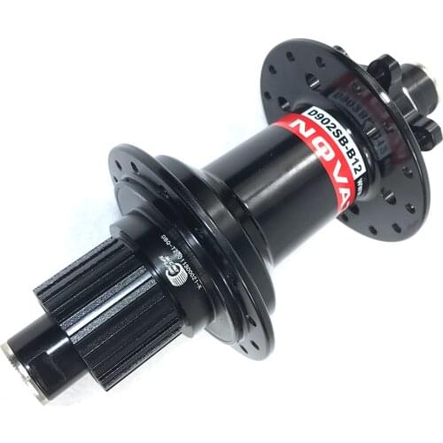 NOVATEC D902SB-B12 Boost J-hook Disc brake 6-Bolt rear hub Steel axle148x12 28H 32H Mirco spline 12s freehub Shiman 12v MTB bike