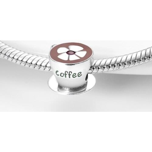 100% Real 925 Sterling Silver Birthday Cake Charm&Bead Fit Original 3mm Bracelet&Bangle Making Fashion DIY Jewelry