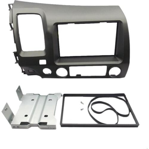 Radio Stereo Install Double Din Dash Kit Panel Fits 2006-2011 Honda Civic