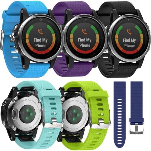 Strap For Garmin Fenix 5S GPS Watch Personalize Replacement Wrist Band Quality wristband Accessories Fashion Young Band Strap 16