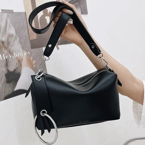 Luxury Soft Handbags Square Women Bags Brand Designer Female Messenger Bag Vintage Crossbody Bags Solid Fashion Shoulder Bag New