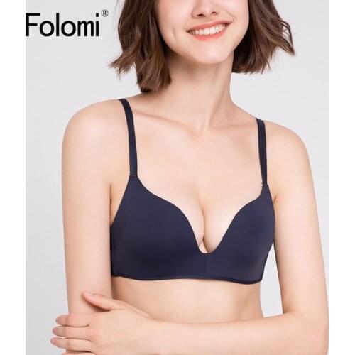 Sexy Wireless Bra Lightly Lined T-shirt Bras for Women Seamless lingerie Female A B Cup Underwear