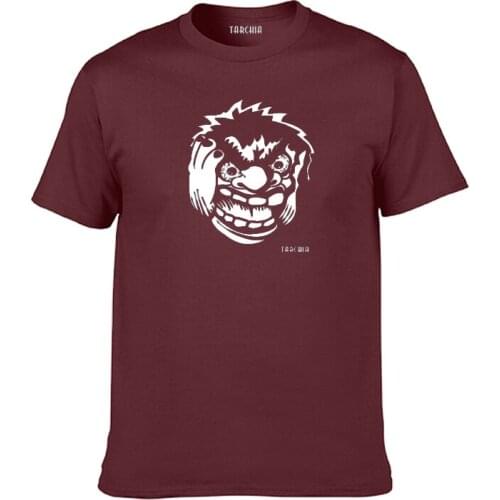 TARCHIA 2021 Crazy People Cotton Slim Fit T shirt Homme Sleeve Top Spring fashion Print Men Tees Tops Casual T Shirt Men New