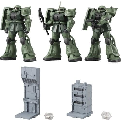 Spot Free Shipping Bandai GUNDAM Zaku Gacha Ultimate Luminous Series 01 First ZAKU My Hero Academia
