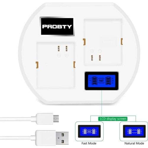 Suitable For Arlo Security Light Arlo Pro Smart Home Camera Arlo Pro 2 Arlo Go LCD Fast Dual Battery Charger