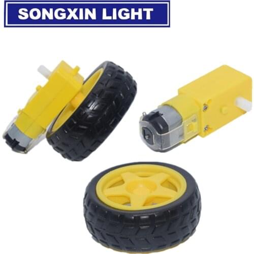 10pcs TT Motor Smart Car Robot Gear Motor/Robot Car Wheels