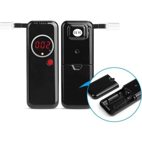 60% Dropshipping!Professional LCD Digital Breathalyzer Alcohol Tester Breath Analyzer Detector
