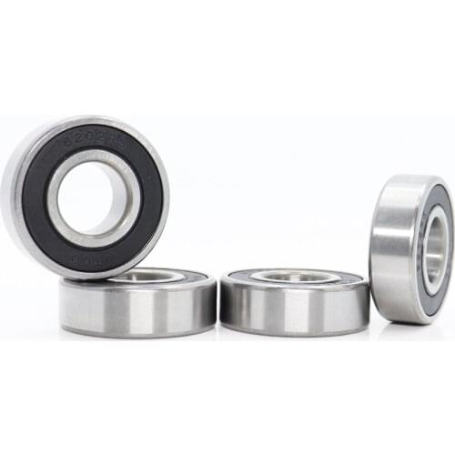 6202RS Bearing ABEC-3 (4 PCS) 15*35*11 mm Deep Groove 6202 2RS Ball Bearings 180202 RZ 6202 2RZ EMQ Quality