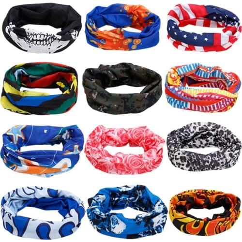 Anti Fog Pollution Windproof Bicycle Seamless Magic Bandana Cycling Headband Outdoor Sports Bandana Headwear Mask Bicycle Scarf