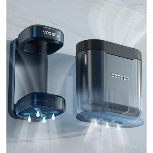 Electric wall - free punching appearance level of high quality suction toilet dental storage toothbrush holder J05