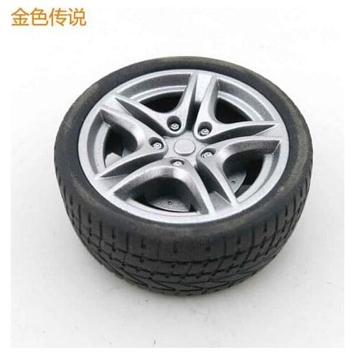 JMT Outside diameter 40mm / 48mm Simulation Wheel 1:10 Tire Wheel Rubber Wheel Toy Model Accessory DIY RC Spare Parts F19176/7