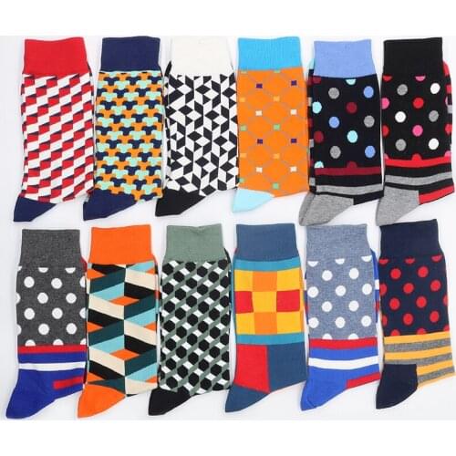 Mens Cotton Happy Socks Womens Print Funny Gifts Winter Warm Set Christmas Sock From The Factory Dropshipping Contact Us