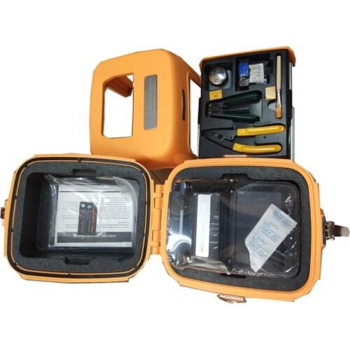 Fiber optic splicing kit fusion splicer welding machine with cleaver
