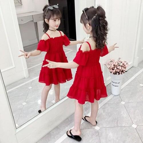 Girls Dresses 2020 summer teen Girl Dress Design Baby Girls Dress Kids Dresses For Girls Casual Wear Children Clothing