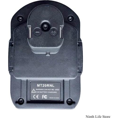 Durable Makita Battery Adapter Ryobi 18V One+ Works with Ryobi Tool Fixed Combination Lock Battery Model Li-Ion System MT20RNL