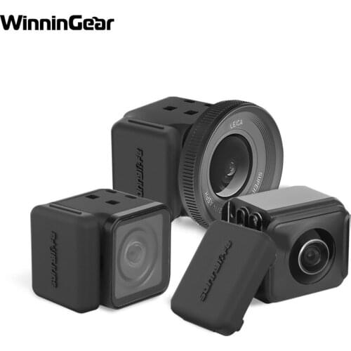 Silicone Gel Rubber Protective Lens Cover Dustproof Waterproof Cover for Insta360 ONE R Lens