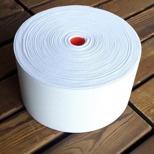 White 8cm/10cm Woven Curtain Tape For Hanger Glider Hooks Ring Ribbon Curtain Accessories Tie Rings Belt DIY Sunscreen Decor