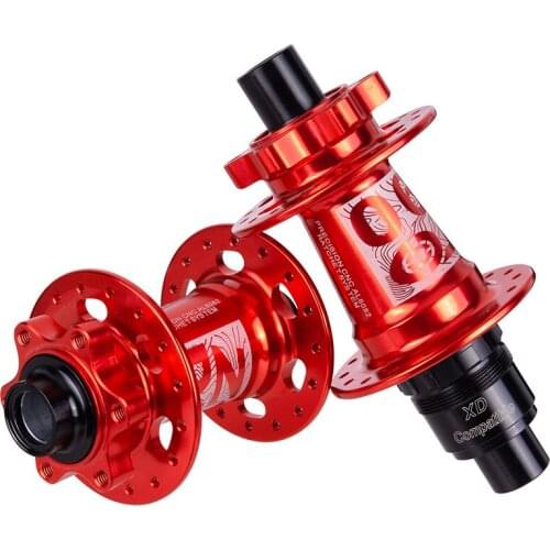 Bicycle Hubs Sealed Bearing MTB Mountain Bike 32 Hole Sealed Bearing Hub Disc Brake Hub Front and Rear Hub Set