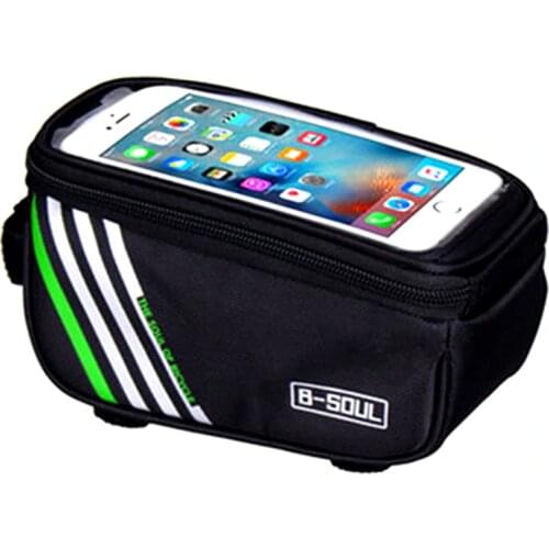 Hot Waterproof Bicycle Bag Touch Screen Cell Phone Pocket Cycling Bike Front Frame Bag MTB Bike Accessorie Top Tube Bag