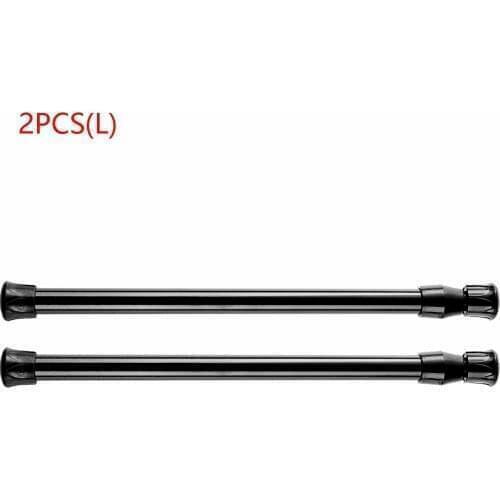 2PCS Tension Rod Spring Curtain Rods Expandable Curtain Rod Spring Loaded Curtain Rods Spring Tension Rod Curtain Accessories