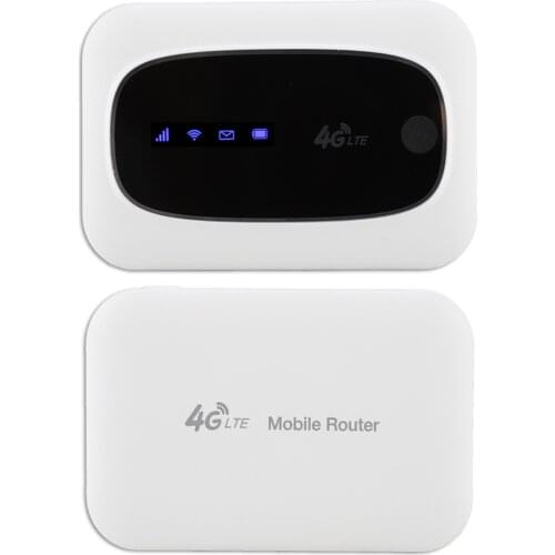 4G Pocket WiFi Modem Wireless Mobile Router Qualcomm MDM9207 Chip Portable Hotspot For Europe And Asia (White)