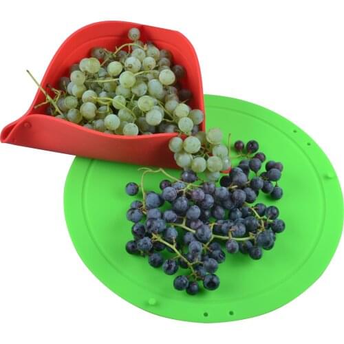 Household food grade multifunctional silicone magic pad fruit dormitory small board picnic mat thick non-stick cutting board