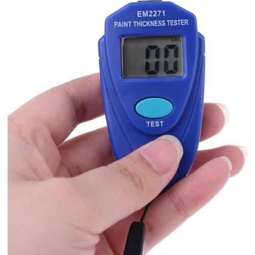 EM2271 Digital Mini Thickness Gauge Car Paint Tester Thickness Coating Meter