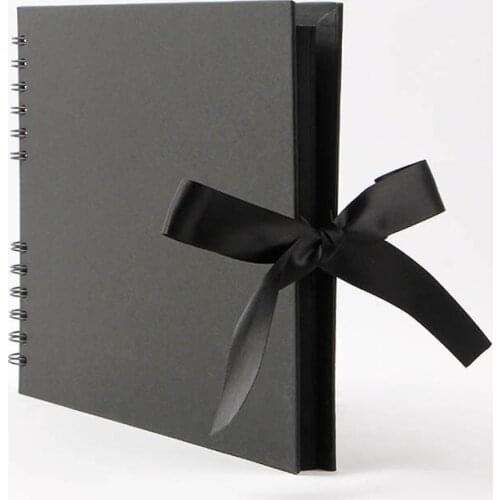Kraft Paper Diy Photo Album Valentines Celebration Wedding Feast Guest Book Travel Commemorative Book Album 40 Pages
