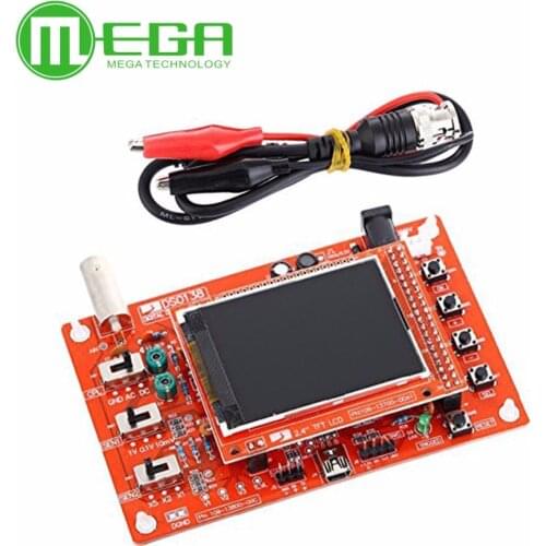 1pcs DSO138 DS0138 2.4" TFT Pocket-size Digital Oscilloscope Kit DIY Parts ( soldered)