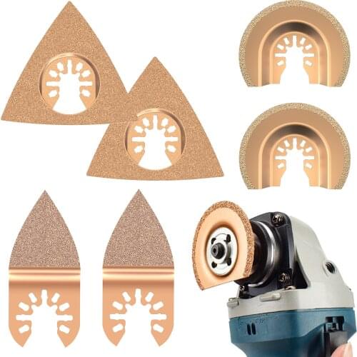 Metal Cutting Saw Blade Carbide Oscillating Saw Blades For Quick Change Multi-tools Tile Prorous Concrete Cement Ceramics Cutter