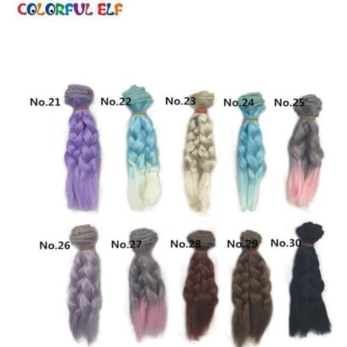 1PCS BJD Wig/Hair Doll Accessories 40 colors can be chosen