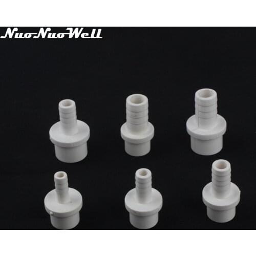 6pcs NuoNuoWell PVC Convert 20mm 25mm Pipe Reducer Connector Soft Hose Adapter Tube Fittings Garden Irrigation Plant Watering
