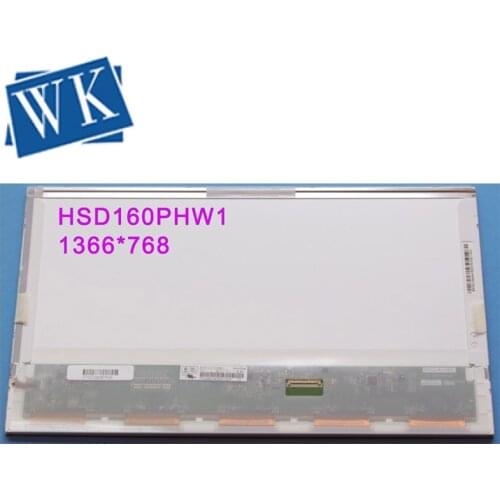 HSD160PHW1 HSD160PHW1-B00 LTN160AT06 16 inch led For ASUS N61 N61vg N61JV HP DV6 CQ61 K61IC Laptop LCD LED Screen Display matrix