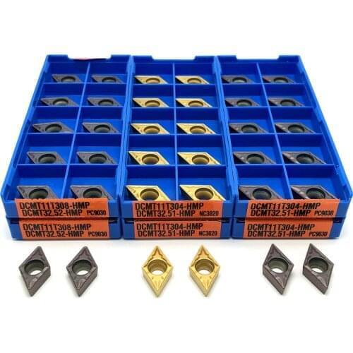 DCMT070204 DCMT11T304 DCMT11T308 Carbide inserts Internal Turning tool High-quality turning inserts CNC Metal lathe tool