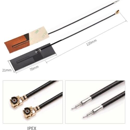 1PC NEW 2G/3G/4G/GSM/GPRS/LTE internal antenna 8dbi high gain built-in aerial 70x22x0.2mm wholesale price