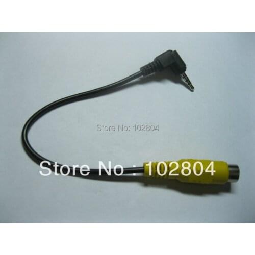 150 Pcs Per Lot 2.5mm 4 Pole Male Plug to RCA Female Jack Connector Cable 2.5/M-RCA 20cm HOT Sale HIGH Quality