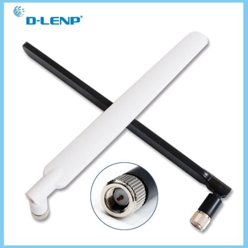 Black 4G Antenna for 4G LTE Router SMA Male 2 PCS/set External Antenna for Huawei B593 E5186 For HUAWEI B315 B310 698-2700MHz