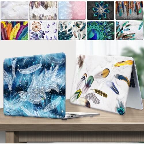 Laptop Case for Apple Macbook Air 13" A1932 Touch ID/Pro 15" A1398(retina)/Pro 16" A2141/Air 11" A1370 A1465 Feather Series Case