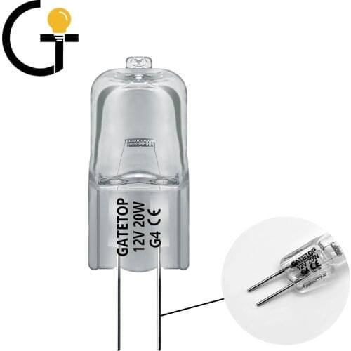 Hot Size Halogen Lamp G4 12V 20W Interior Decoration Crystal Chandelier