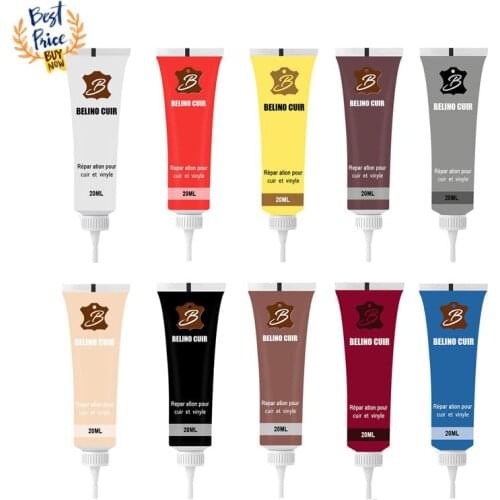 20ml Leather Repair Gel Color Repair Home Car Seat Leather Complementary Repair Refurbishing Cream Paste Leather Cleaner tools