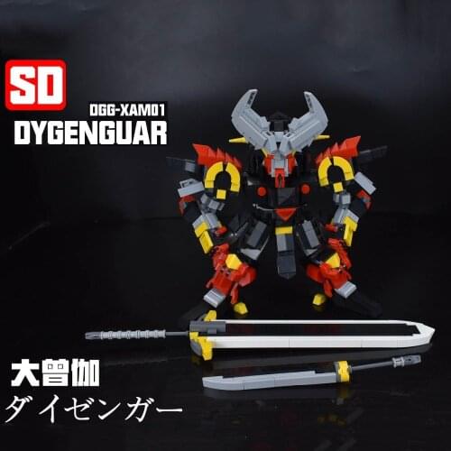 2019 Kennie New Arrive Personal diy 1060+pcs DYGENGUAR gundam model Blocks building Action Figure for Creative children gifts